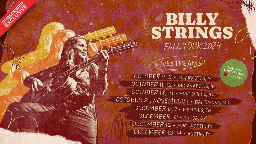 Billy Strings -10/5/2024 Clarkston, MI Thumbnail