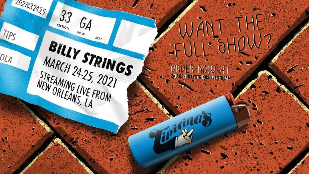 Billy Strings First Song Preview LIVE from Tipitina's in New Orleans, LA 3/25/21 Thumbnail