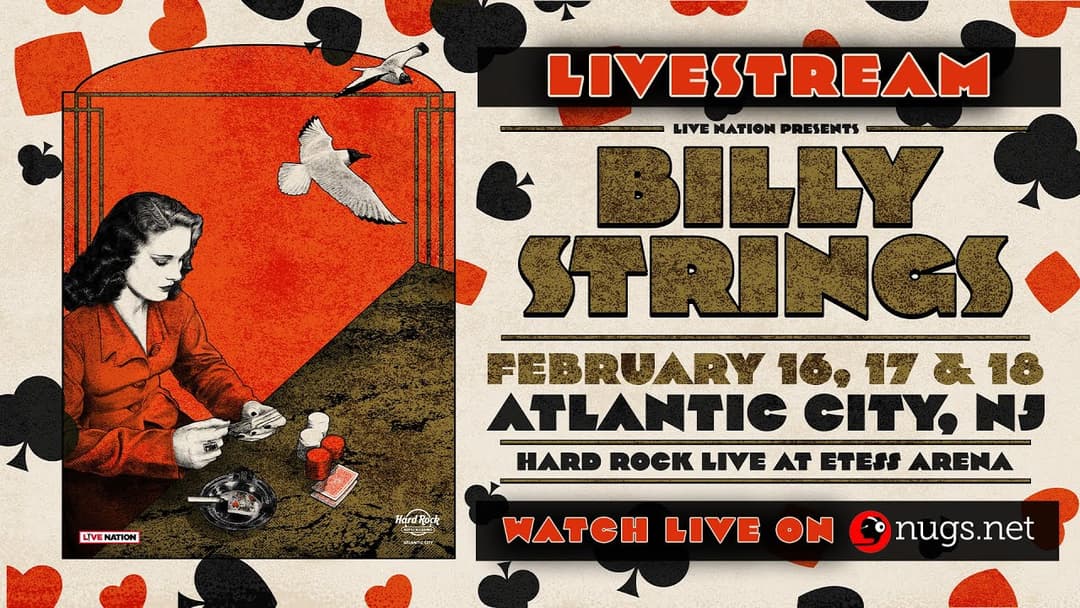 Billy Strings 2/17/2023 Atlantic City, NJ Thumbnail