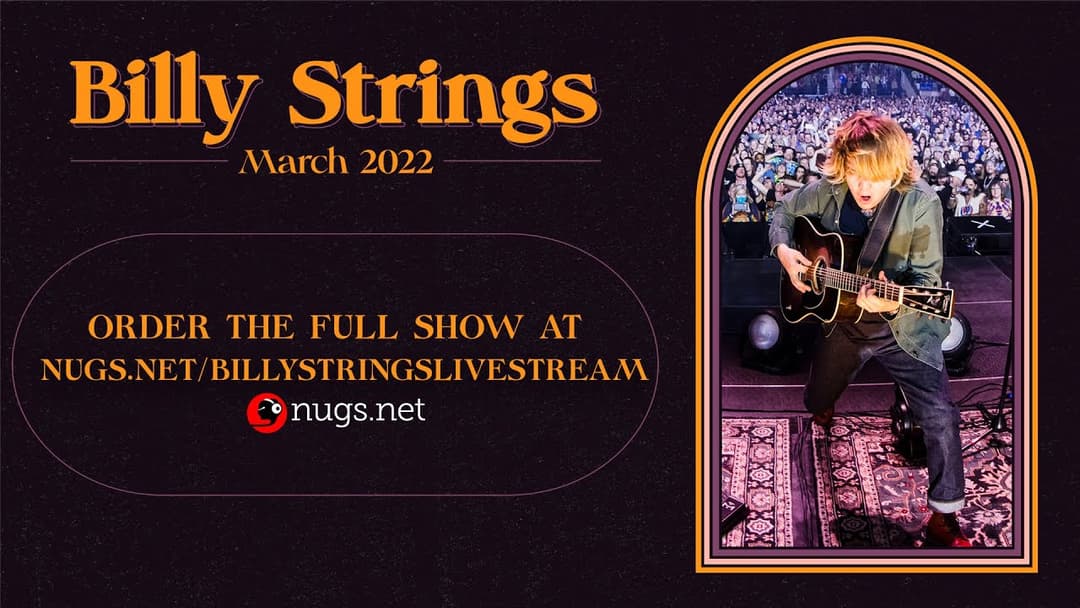 Billy Strings 3/27/22 Live In London, UK Thumbnail