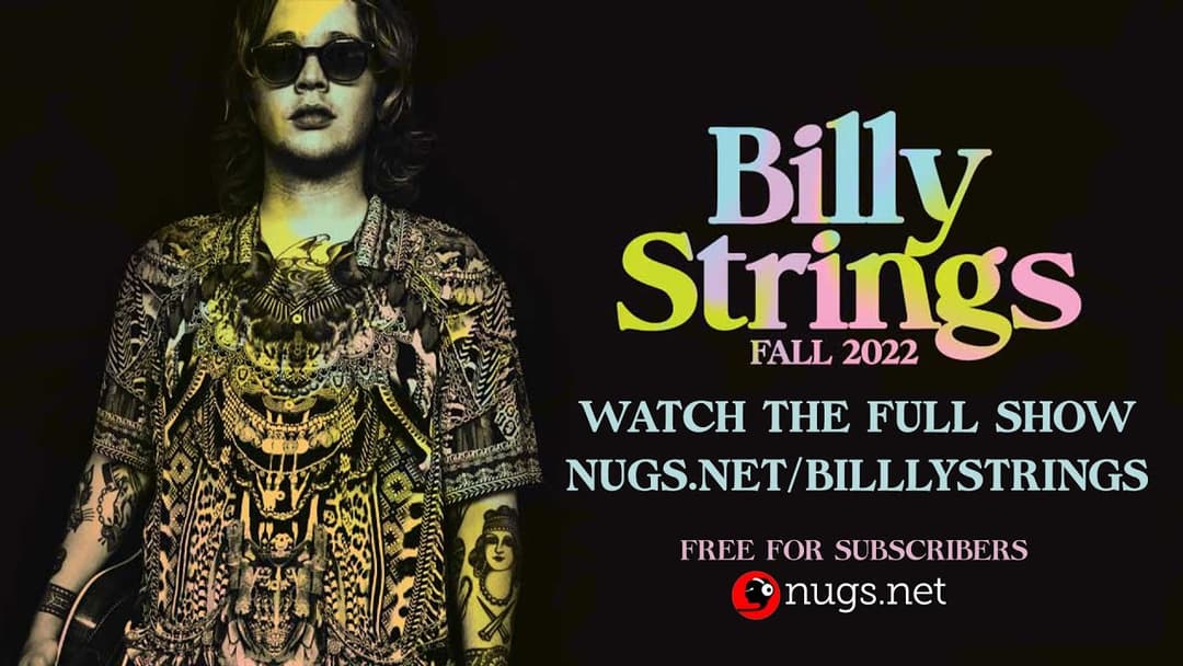 Billy Strings 10/15/22 Oklahoma City, OK Thumbnail