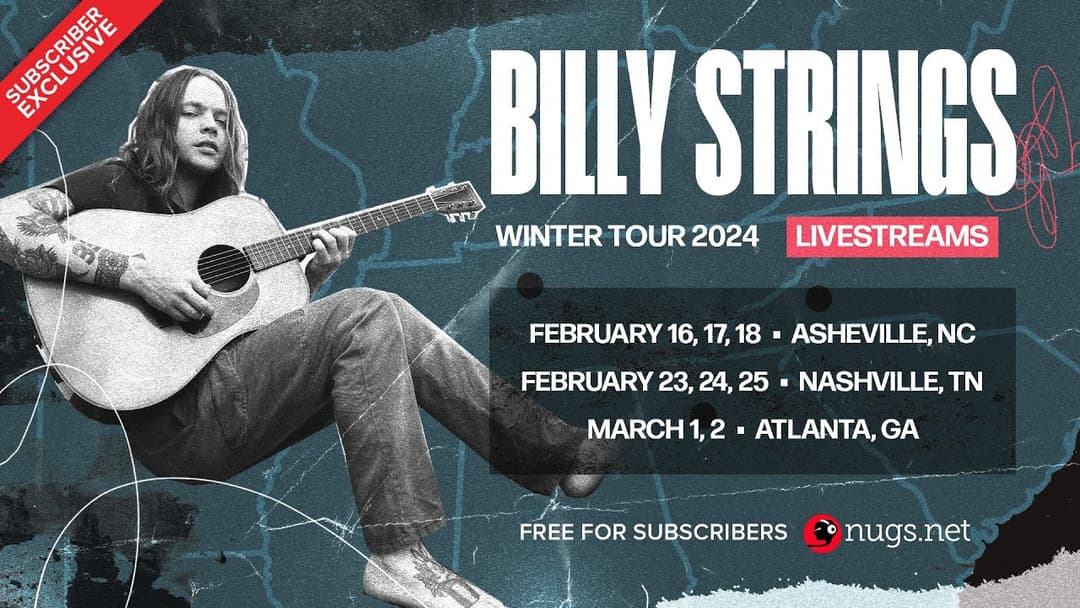 Billy Strings 2/17/2024 Asheville, NC Thumbnail