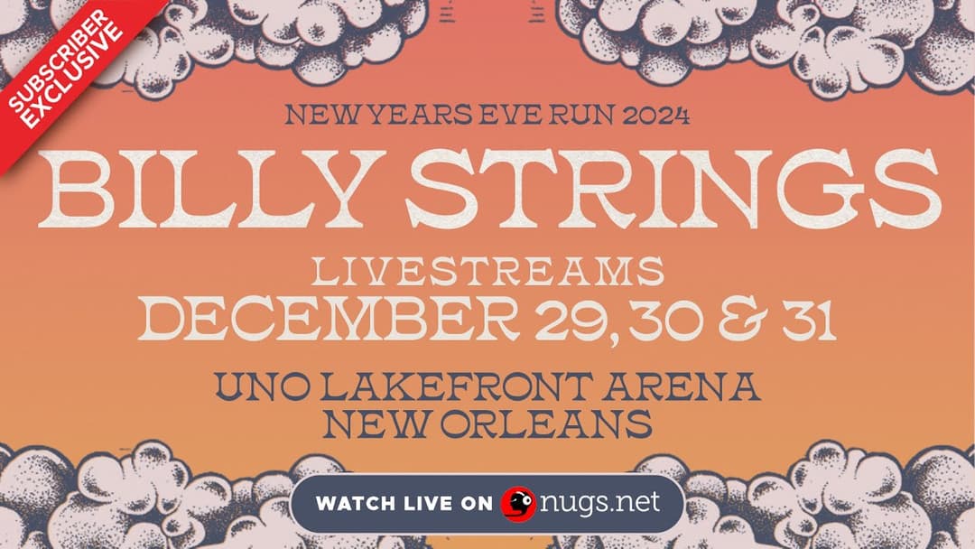 Billy Strings 12/31/24 New Orleans, LA Thumbnail