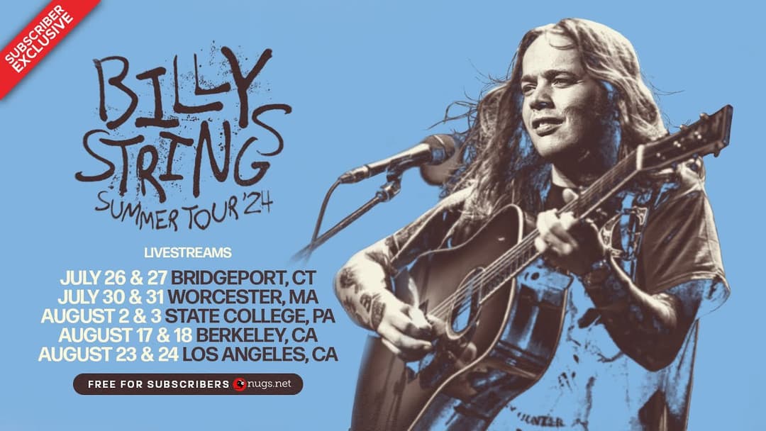 Billy Strings 7/30/2024 Worcester, MA Thumbnail