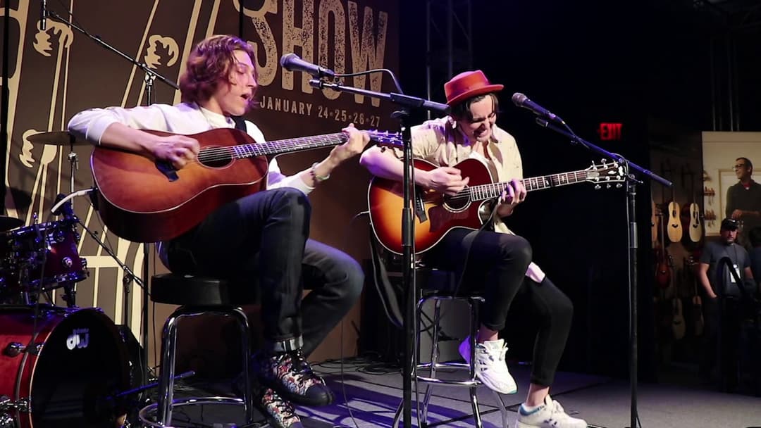 Daniel Donato and Zane Carney @ Taylor Guitars! - NAMM 2019! - "Broke Down" by Daniel Donato! Thumbnail