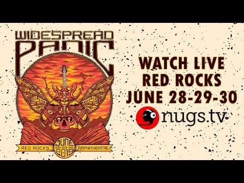 Widespread Panic Live at Red Rocks 6/29/19 Set I Opener Thumbnail