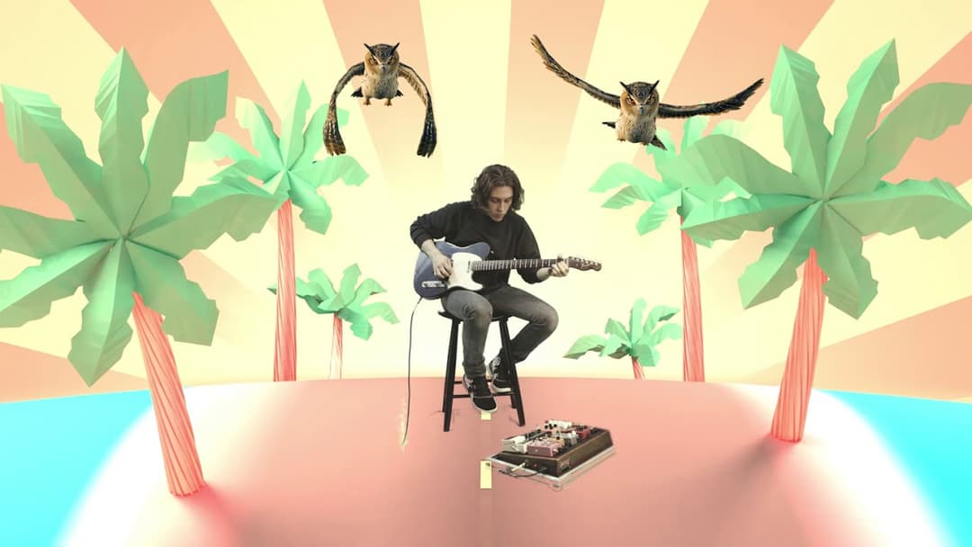 Playing Music While Driving Into The Sunset With Massive Owls! Daniel Donato Guitar Stylings! Thumbnail