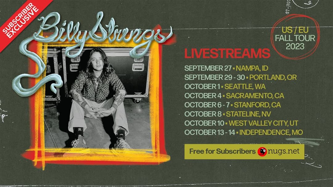 Billy Strings 10/6/2023 Stanford, CA Thumbnail