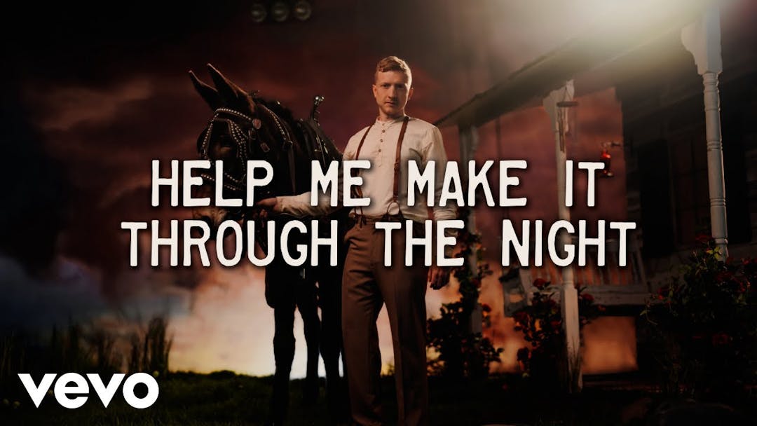 Tyler Childers - Help Me Make It Through the Night (Lyric Video) Thumbnail