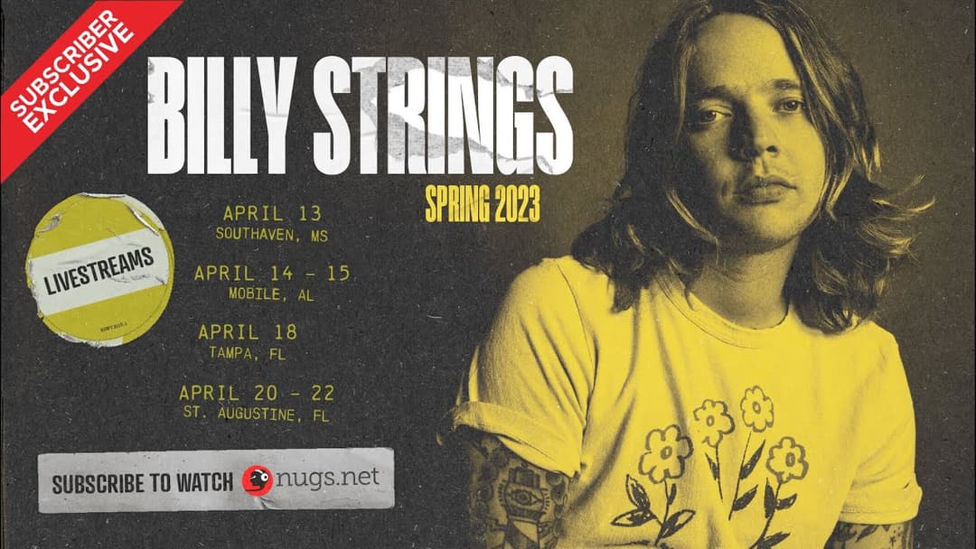 Billy Strings 4/13/2023 Southaven, MS Thumbnail