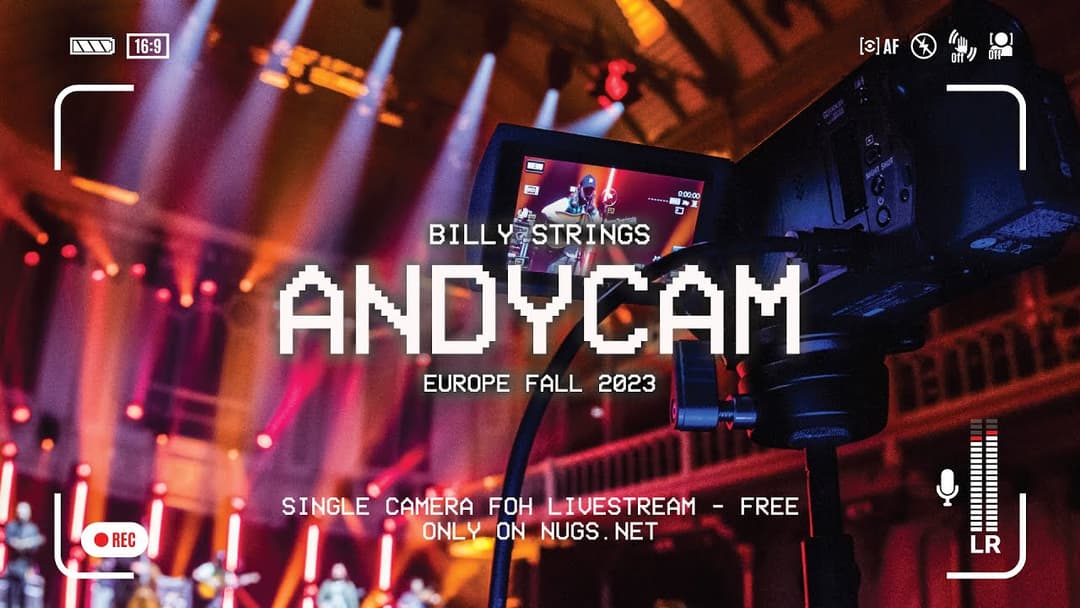 Billy Strings 11/6/23 Amsterdam, Netherlands Thumbnail