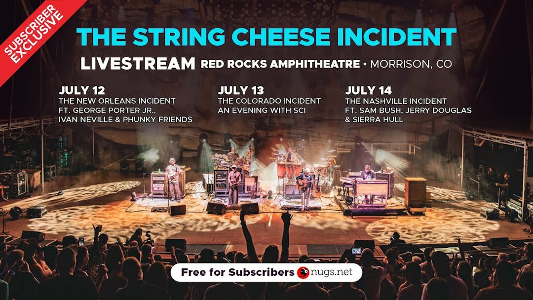The String Cheese Incident 7/13/24 Morrison, CO Thumbnail