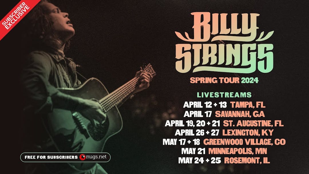 Billy Strings 4/13/2024 Tampa, FL Thumbnail