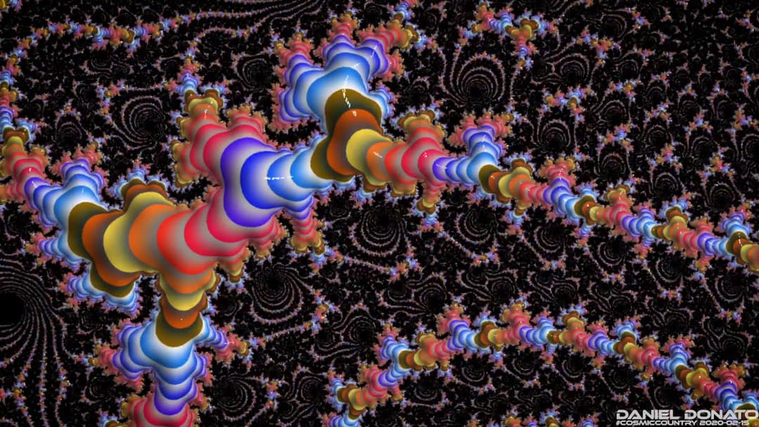 "Bertha" Fractal Psychedelic Visuals - Daniel Donato Cosmic Country Grateful Dead Thumbnail