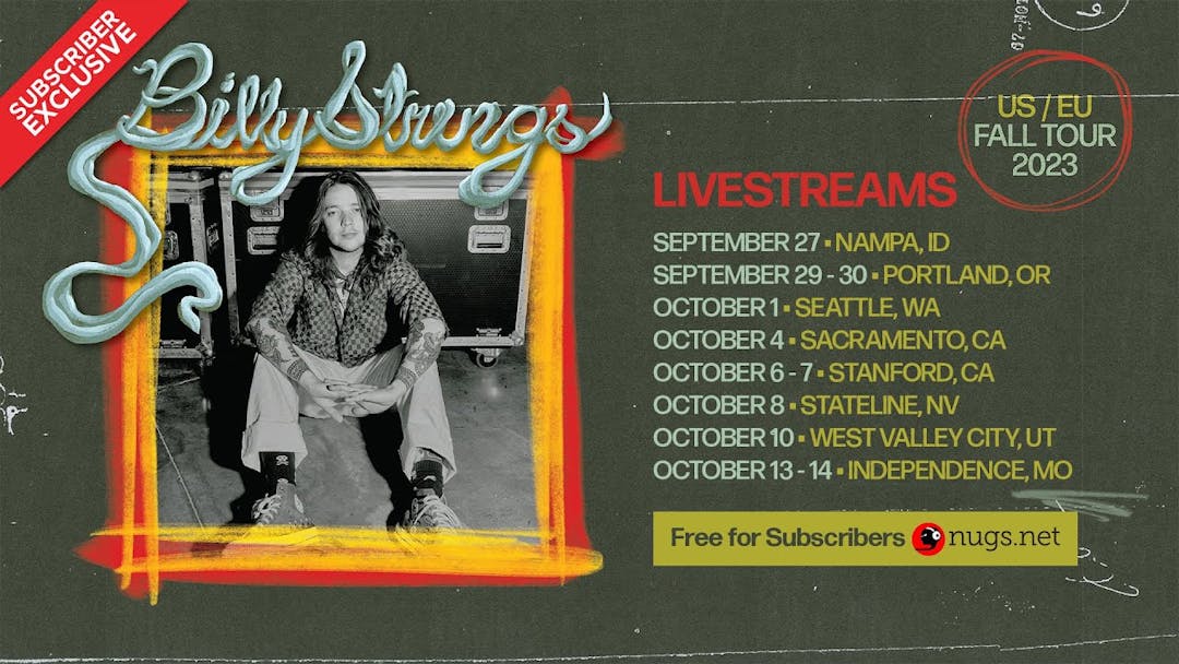 Billy Strings 10/10/2023 West Valley City, UT Thumbnail