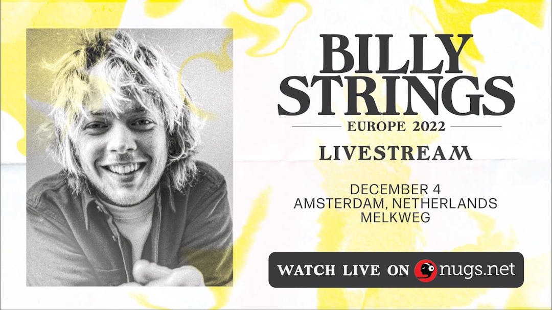 Billy Strings 12/4/22 Amsterdam, Netherlands Thumbnail