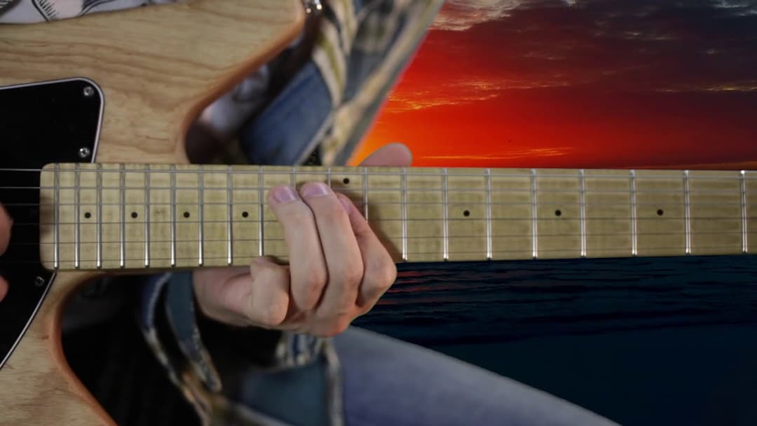 How To Play Guitar Into The Sunset! Cosmic Country! Country Guitar Lesson! Thumbnail