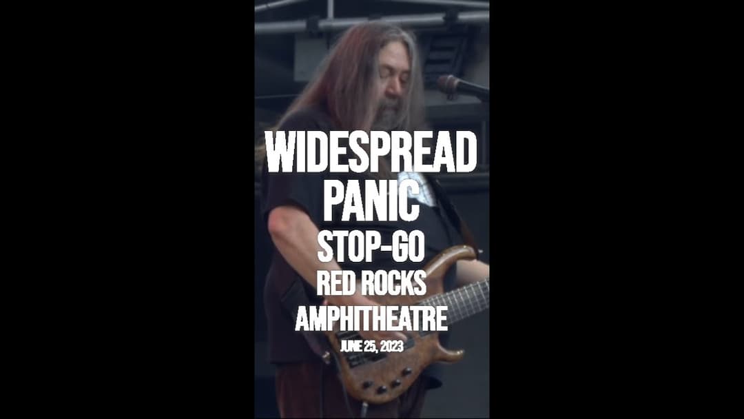 Stop-Go (Live at Red Rocks) #widespreadpanic #redrocks Thumbnail