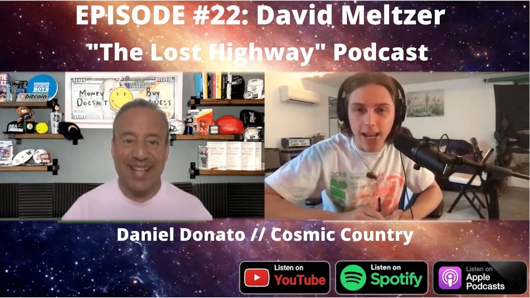 "The Lost Highway" Podcast Episode #22: David Meltzer // Daniel Donato Cosmic Country Thumbnail