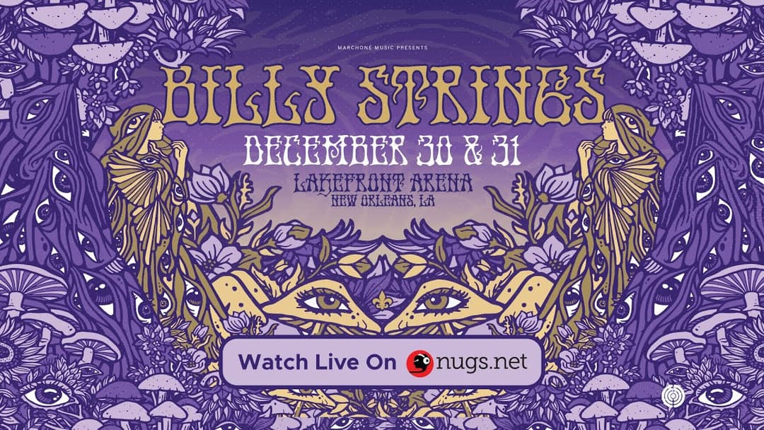 Billy Strings 12/31/22 New Orleans, LA Thumbnail