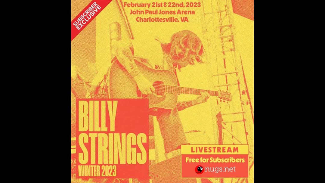 Billy Strings 2/21/2023 Charlottesville, VA Thumbnail