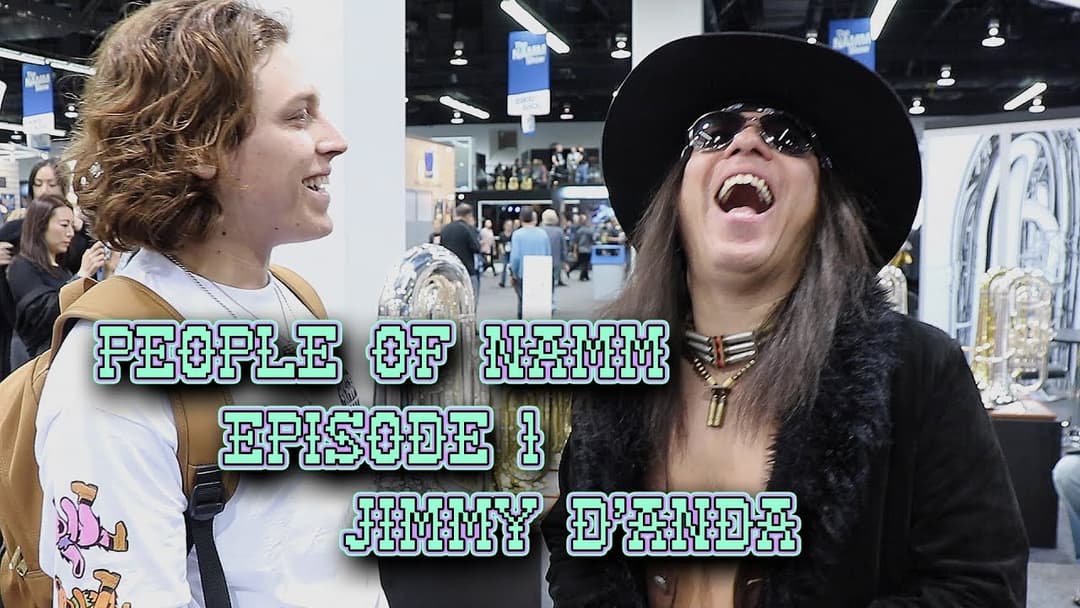 People Of NAMM 2019! Jimmy D'anda - Daniel Donato - Interview! Thumbnail