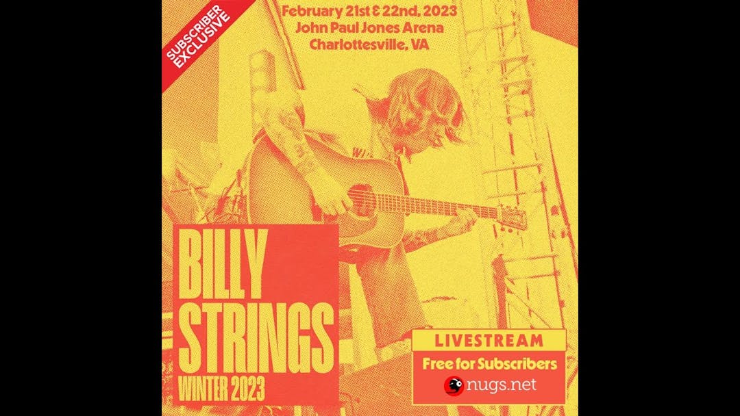 Billy Strings 2/22/2023 Charlottesville, VA Thumbnail