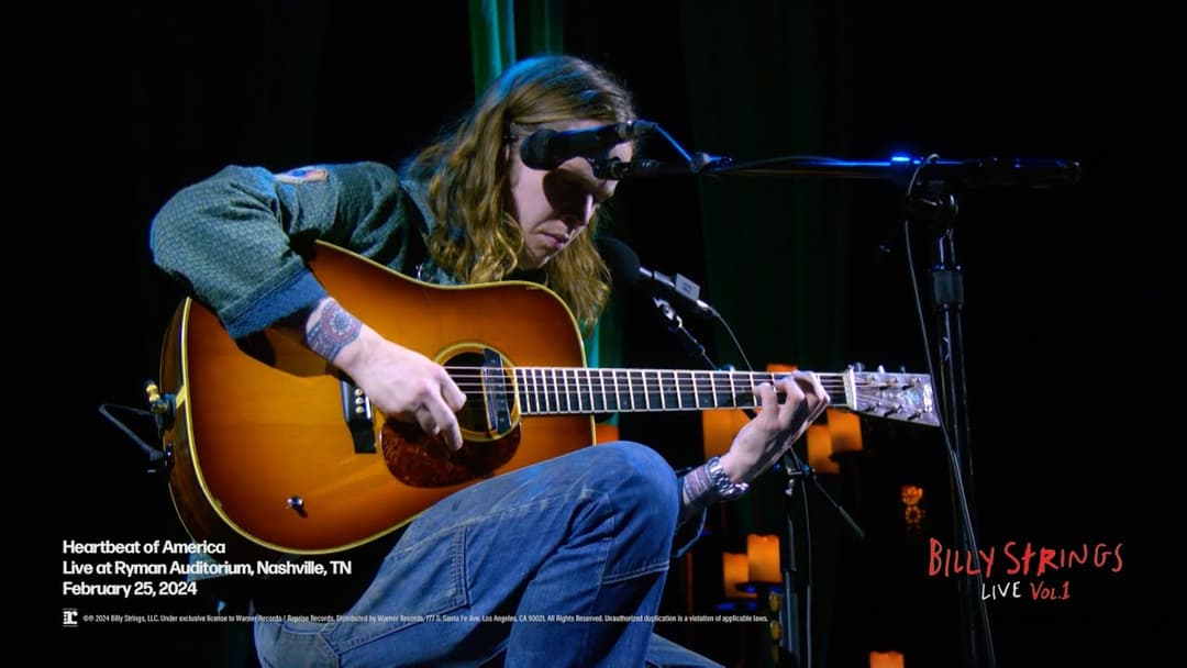 Billy Strings - Heartbeat of America (Live at Ryman Auditorium, Nashville, TN 2/25/24) Thumbnail