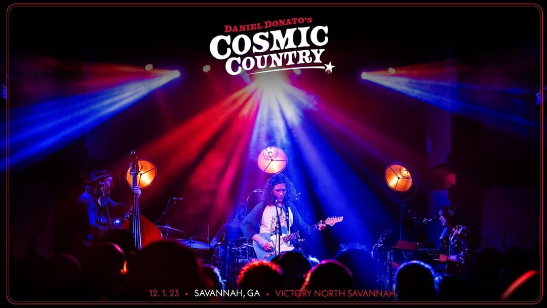 "Dance in The Desert" - Daniel Donato's Cosmic Country 12/1/2023 Savannah, Georgia. Thumbnail