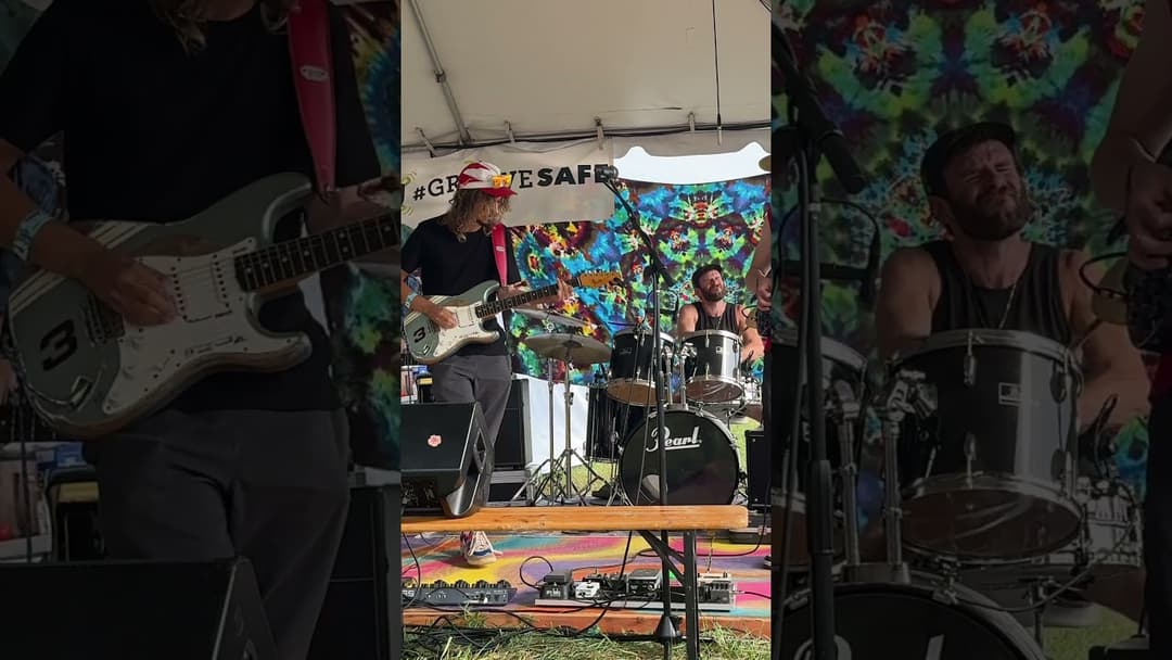 #Phishmondegreen jams at the #Groovesafe tent! #DogPound🐶 Thumbnail