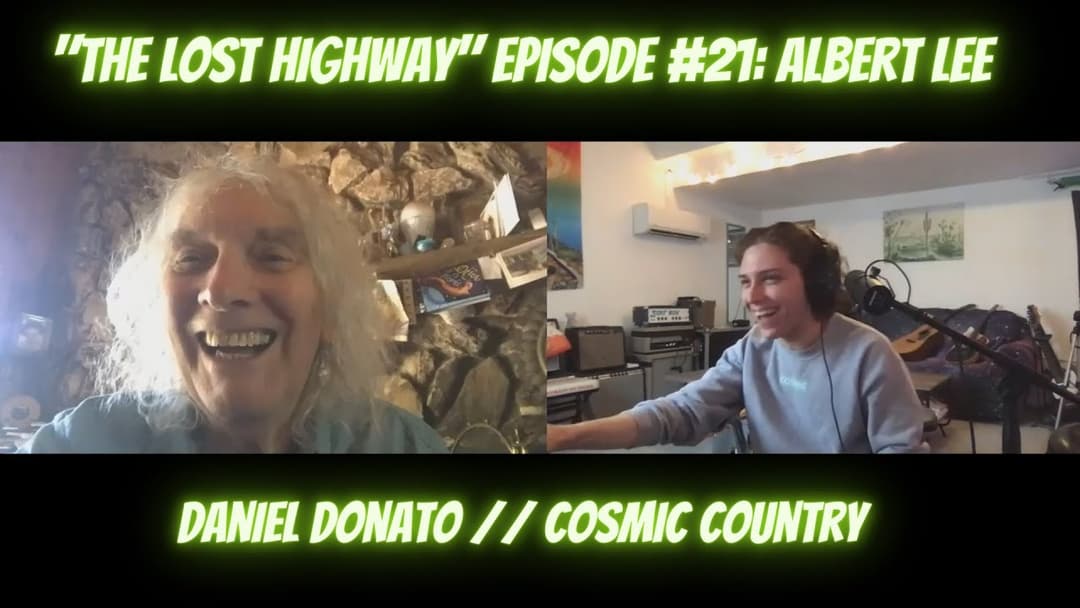 "The Lost Highway" Podcast Episode #21: Albert Lee // Daniel Donato Cosmic Country Thumbnail