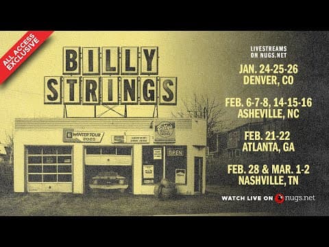 Billy Strings 2/22/25 Atlanta, GA Thumbnail