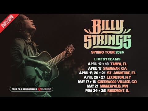 Billy Strings 5/18/2024 Greenwood Village, CO Thumbnail