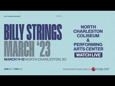 Billy Strings 3/12/2023 North Charleston, SC Thumbnail