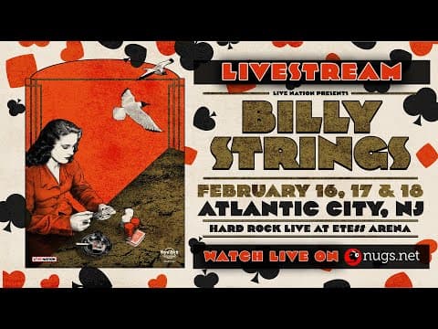 Billy Strings 2/17/2023 Atlantic City, NJ Thumbnail