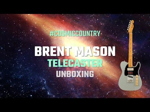 Unboxing the best Telecaster ever made! / Brent Mason signature Telecaster / Daniel Donato Thumbnail