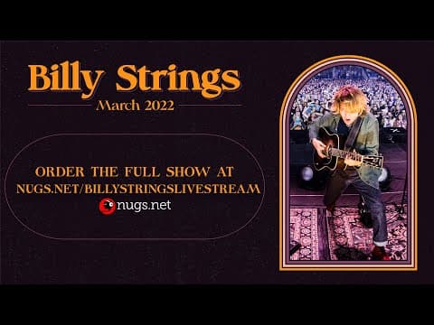 Billy Strings 3/27/22 Live In London, UK Thumbnail