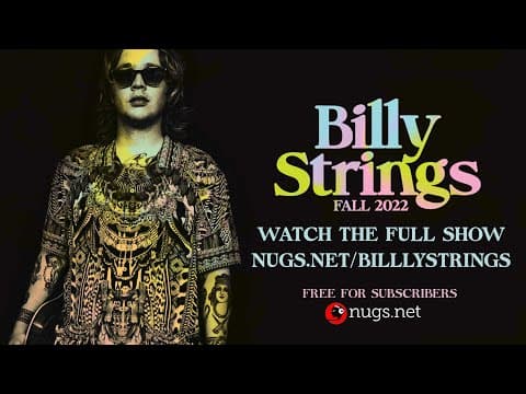 Billy Strings 10/15/22 Oklahoma City, OK Thumbnail