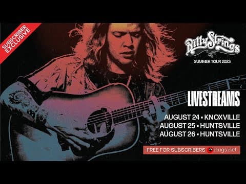 Billy Strings 8/26/2023  Huntsville, AL Thumbnail