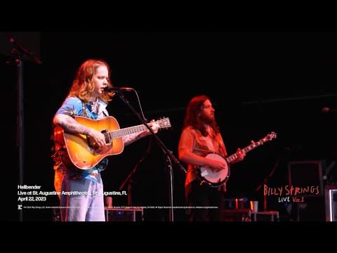 Billy Strings - Hellbender (Live at St. Augustine Amphitheatre, St. Augustine, FL 4/22/23) Thumbnail