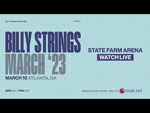 Billy Strings 3/10/2023 Atlanta, GA Thumbnail