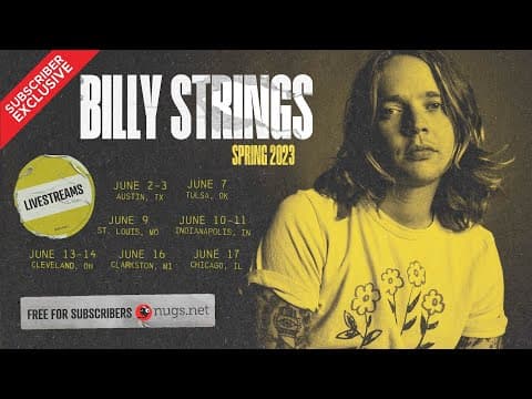 Billy Strings 6/13/2023 Cleveland, OH Thumbnail