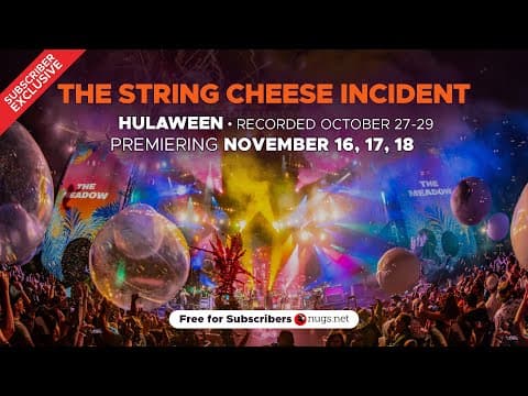 The String Cheese Incident 10/28/23 Hulaween Live Oak, FL Thumbnail