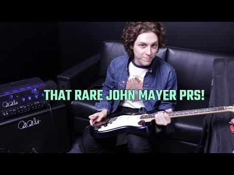 ALL of the Mayer riffs on a Rare John Mayer PRS Silver Sky! // Daniel Donato Cosmic Country Thumbnail