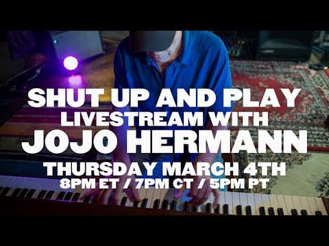 Jojo Hermann "Shut Up And Play" Ep. 06 | 03/04/21, The Purple Building, East Nashville, TN Thumbnail