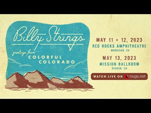 Billy Strings 5/13/2023 Mission Ballroom, Denver, CO Thumbnail