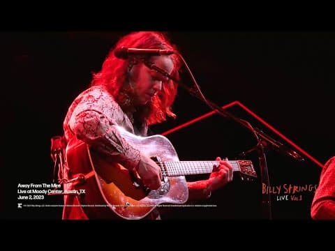 Billy Strings - Away From The Mire (Live at Moody Center, Austin, TX 6/2/23) Thumbnail