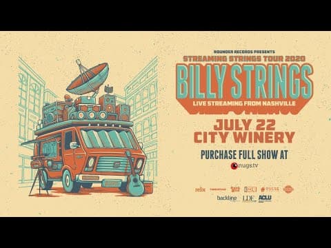 Billy Strings Live From City Winery Nashville :: 7/22/20 :: Sneak Peek Thumbnail