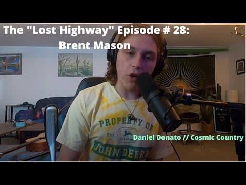 "The Lost Highway" Podcast Episode 28: Brent Mason // Daniel Donato Cosmic Country Thumbnail