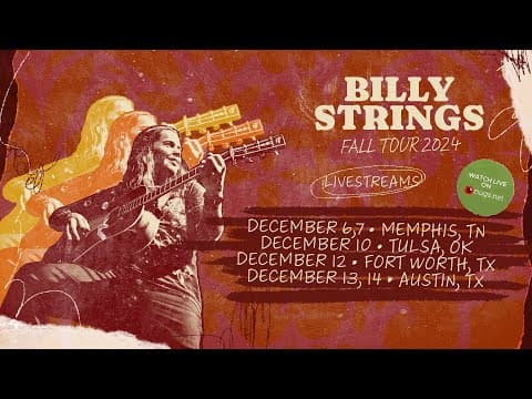 Billy Strings 12/12/2024 Fort Worth, TX Thumbnail